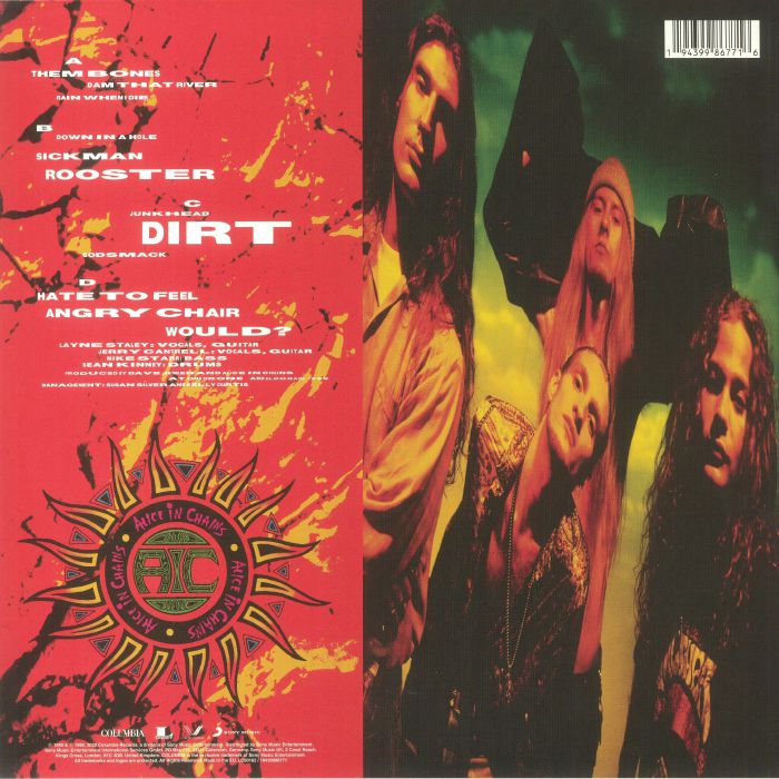 Dirt- Alice In Chains (30.Yıl Remastered - Yellow Vinyl Edition)