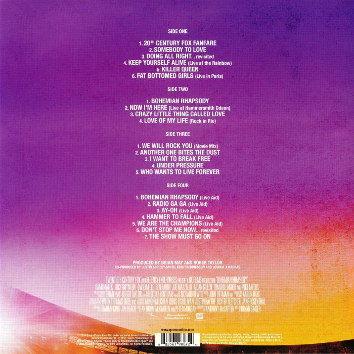 Bohemian Rhapsody (Soundtrack) - QUEEN