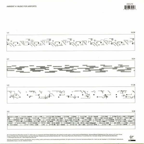 Ambient 1 (Music For Airports)- Brian Eno
