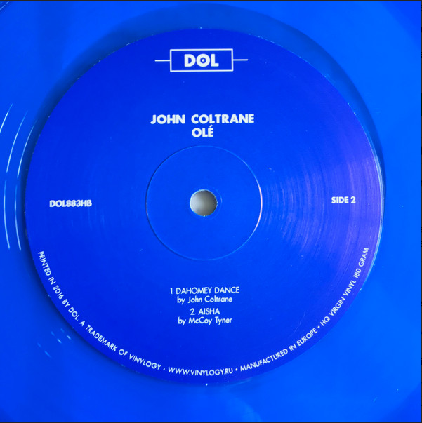 Ole Coltrane - John Coltrane (Limited Blue Edition)
