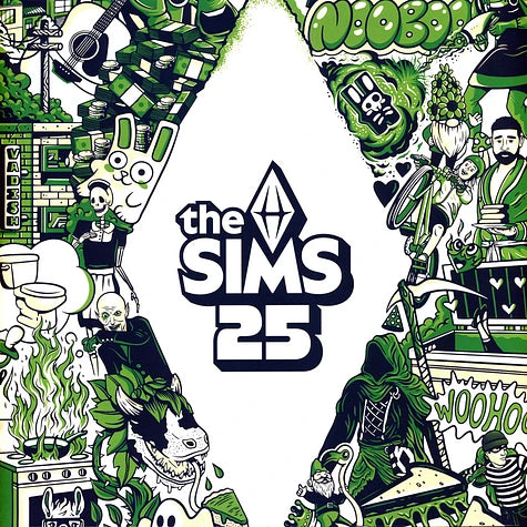 OST The Sims 25th Anniversary Green Vinyl Edition - Various Artists