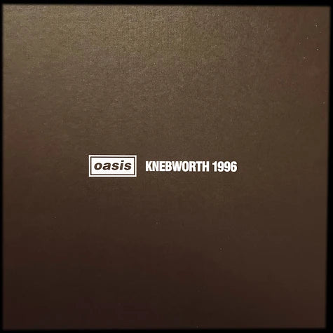 Knebworth 1996 Limited Edition Box Set - Oasis