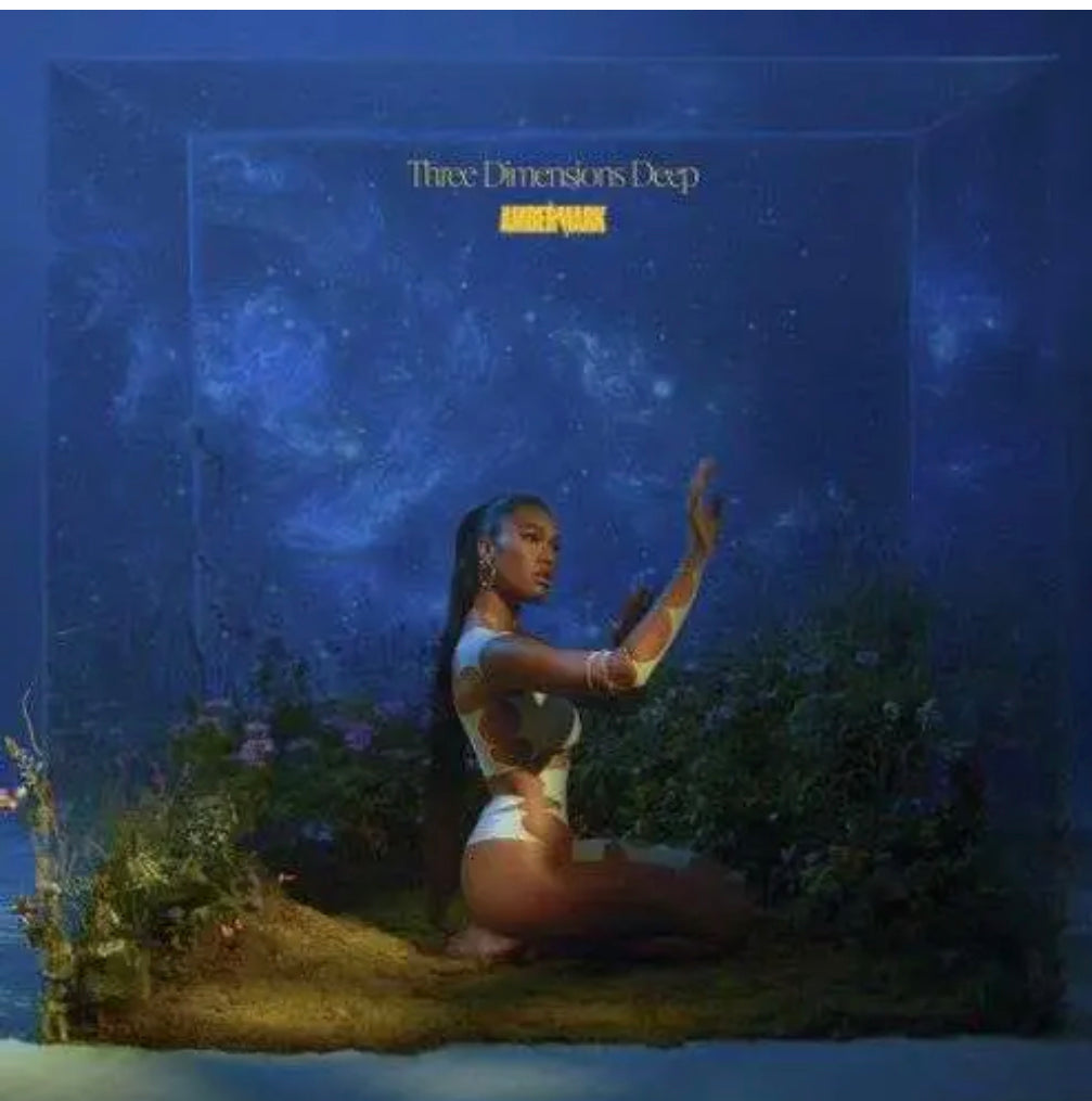 Three Dimensions Deep - Amber Mark (Limited Edition, Glass Baskı)
