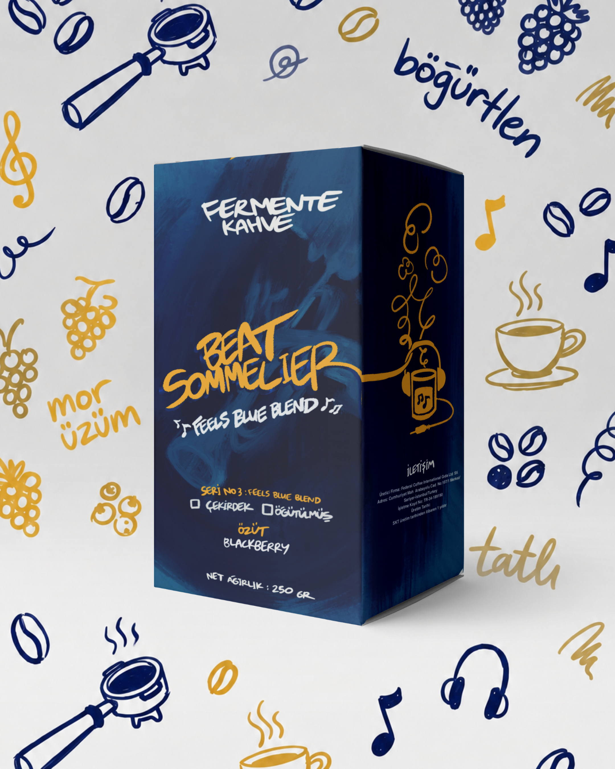 Feels Blue Blend | Fermente Kahve