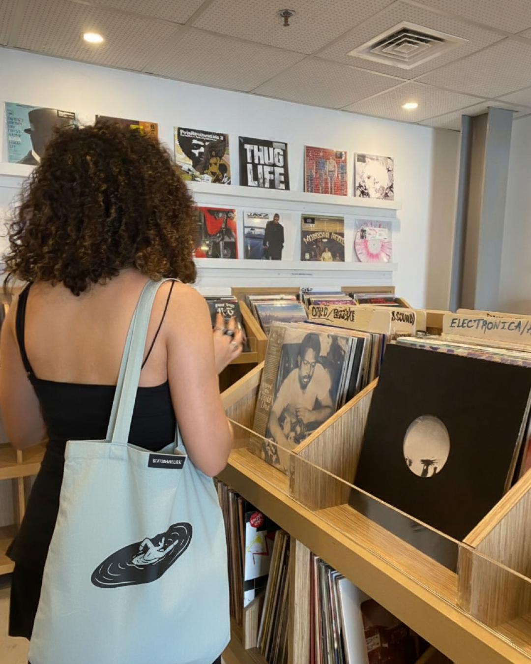 Record Pool Tote Bag