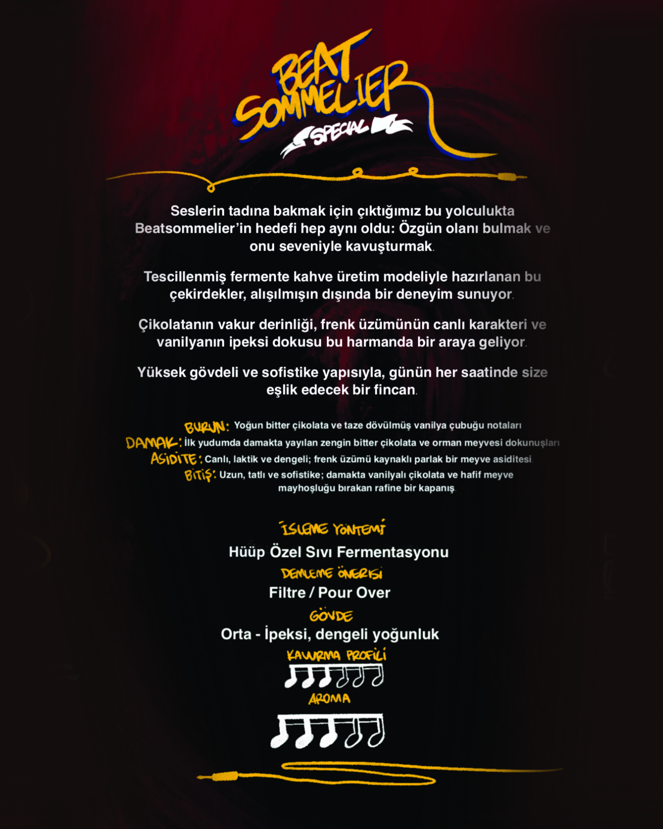 Beatsommelier Special | Fermente Kahve