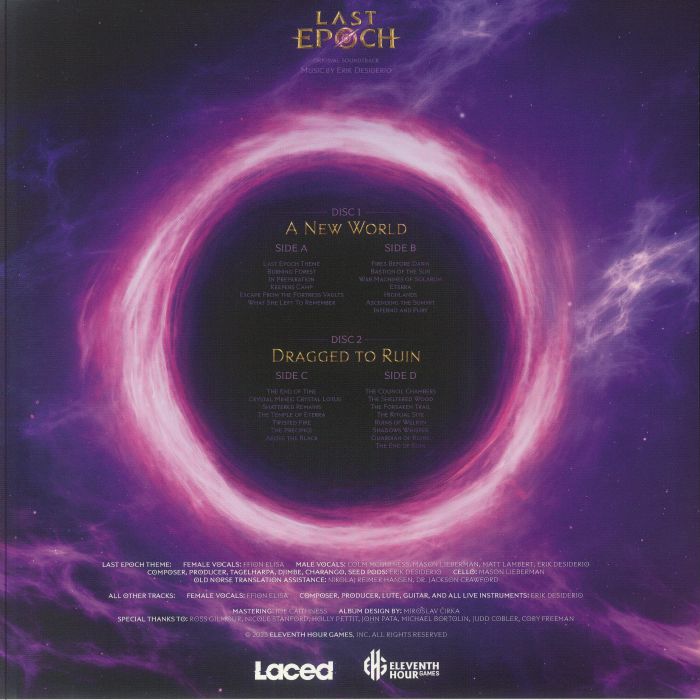 Last Epoch (Soundtrack) - Erik Desiderio
