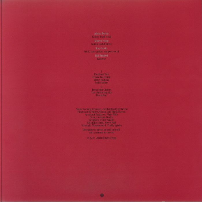 Discipline (Steven Wilson & Robert Fripp Mixes) - King Crimson