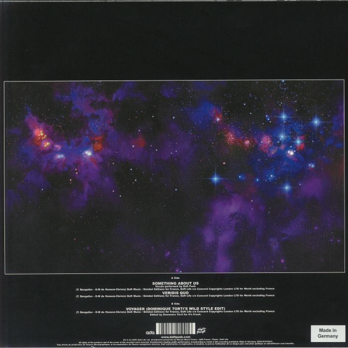 Something About US (Love Theme from Interstella 5555) (Record Store Day Rsd 2024) - Daft Punk