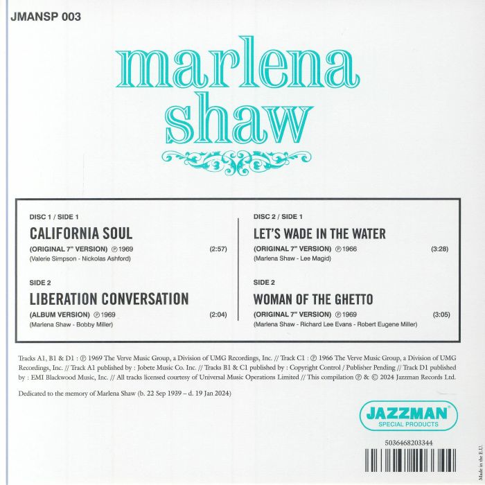 EP - Marlena Shaw