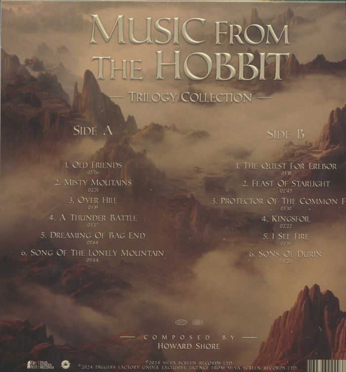 Music from the Hobbit: Trilogy Collection (Soundtrack) - Howard Shore / the City of Prague Philharmonic Orchestra