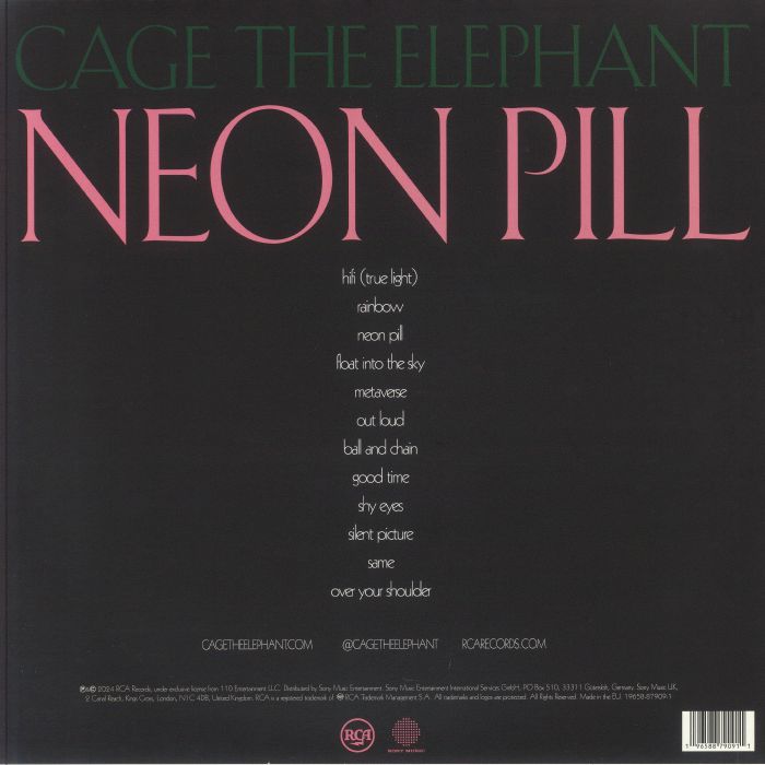 Neon Pill - Cage the Elephant