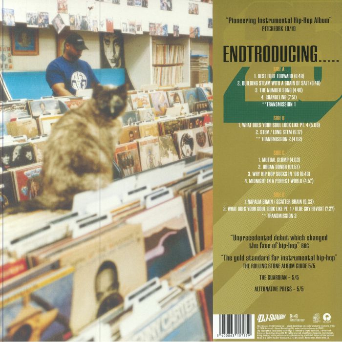 Endtroducing (25th Anniversary Edition) (Obi) (Half Speed Remastered) - DJ Shadow
