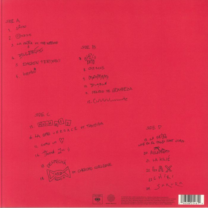 Motomami (Clear Vinyl) (Poster & Booklet Hediyeli) - Rosalia