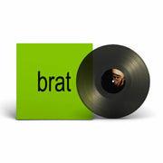 Brat (Clear Transparent Black Vinyl) - Charli XCX