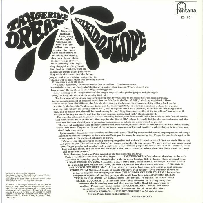 Tangerine Dream (Remastered) - Kaleidoscope