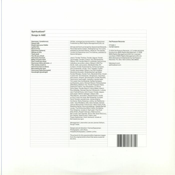Songs in a&E (Reissue) - Spiritualized