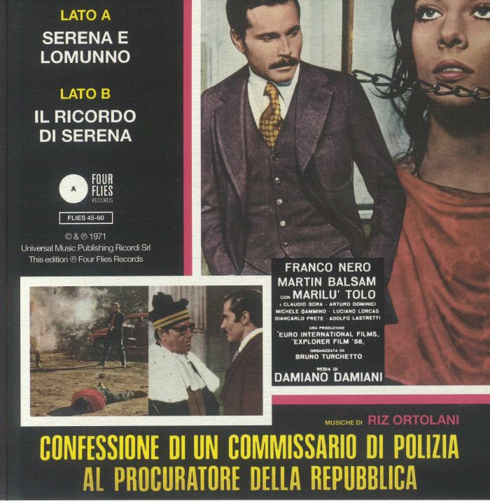 Confessione Di Un Commissario Di Polizia Al Procuratore Della Repubblica - Riz Ortolani
