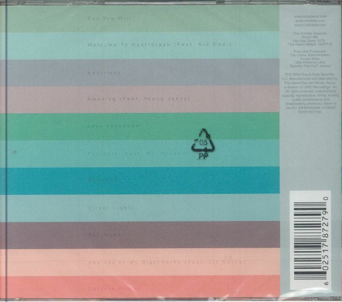 808s & Heartbreak - Kanye West (CD)