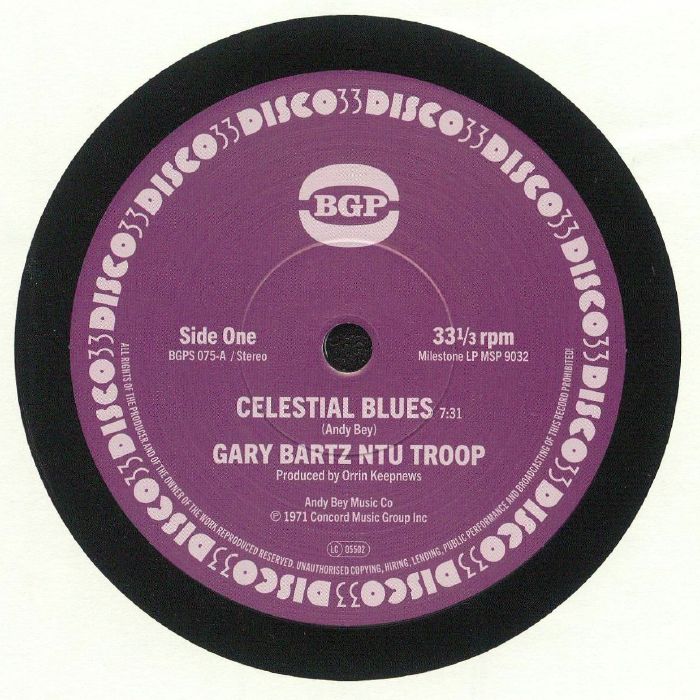 Celestial Blues - Gary Bartz Ntu Troop / Gary Bartz