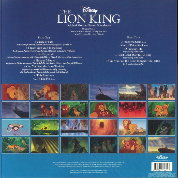 The Lion King (Soundtrack) (30th Anniversary Edition) - Various