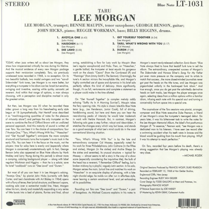 Taru (Tone Poet Series) - Lee Morgan