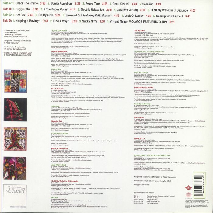 The Anthology (Reissue) - A Tribe Called Quest