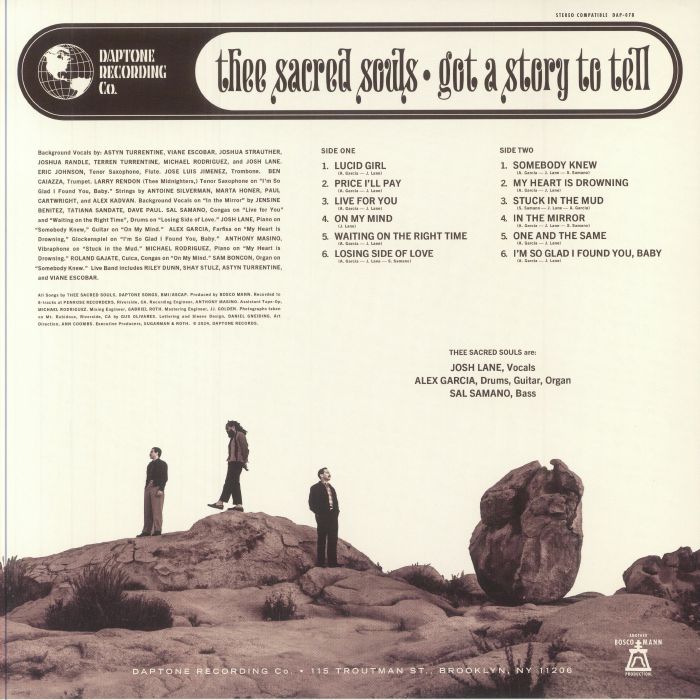Got a Story to Tell (Limited Magenta Vinyl) - Thee Sacred Souls
