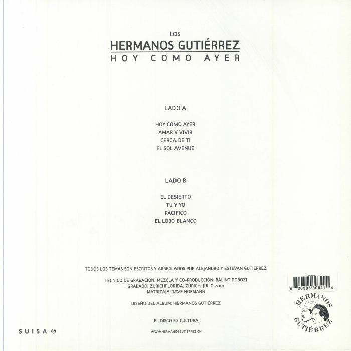 Hoy Como Ayer (Reissue) - Hermanos Gutierrez