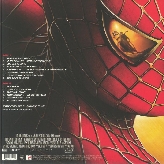 Spider Man 2 (Soundtrack) (20th Anniversary Edition) - Danny Elfman