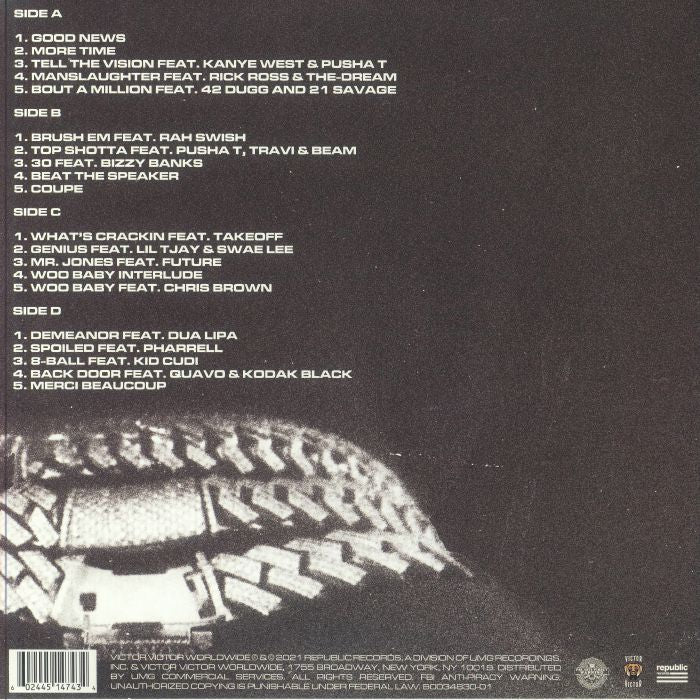 Faith (Clear Vinyl) - Pop Smoke