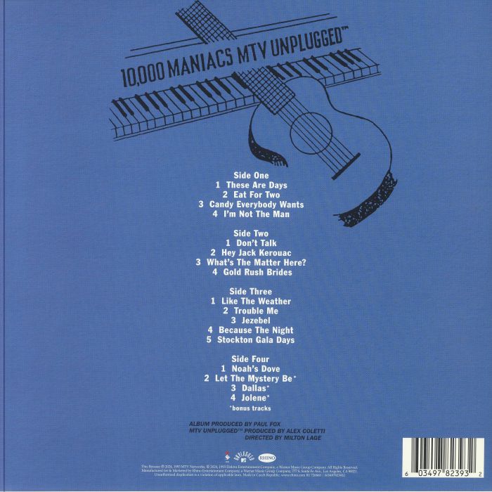 Mtv Unplugged (Reissue) - 10000 Maniacs