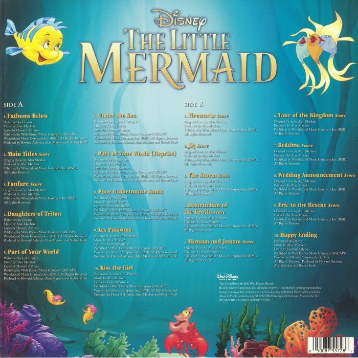 The Little Mermaid (Soundtrack) (35th Anniversary Edition) - Alan Menken / Howard Ashman