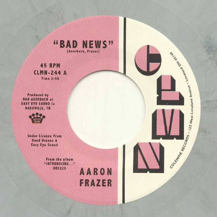Bad News (Grey Marbled Vinyl) - Aaron Frazer