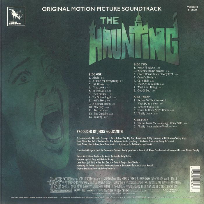 The Haunting (Soundtrack) (Reissue) (Gold & Grey Marbled Vinyl) - Jerry Goldsmith