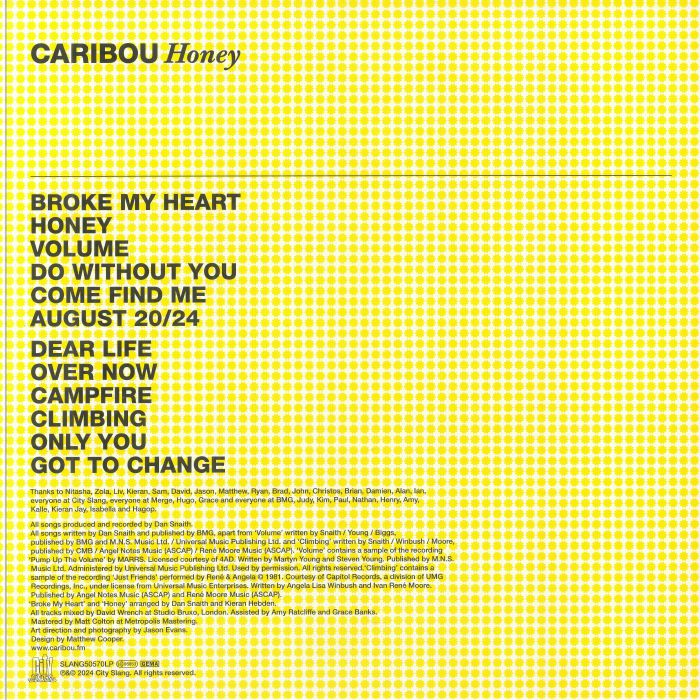 Honey - Caribou