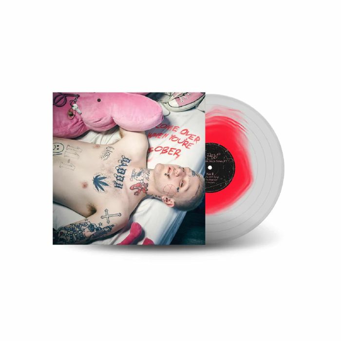 Come over When You're Sober Part 1 (Clear & Pink Merge Vinyl) - Lil Peep