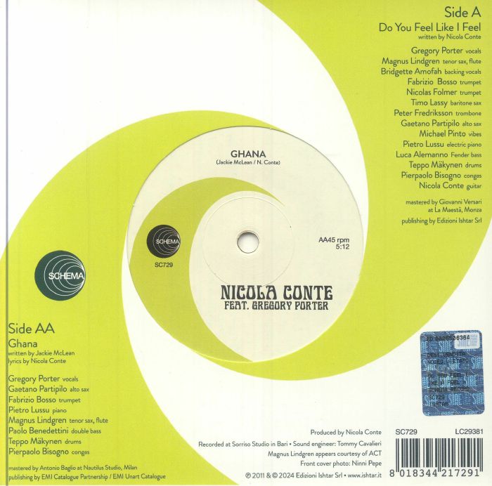 Do You Feel Like I Feel - Nicola Conte feat Gregory Porter