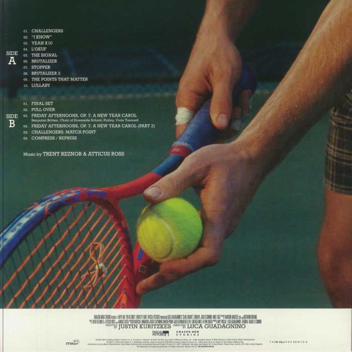 Challengers (Soundtrack) (Sticker Hediyeli) - Trent Reznor / Atticus Ross