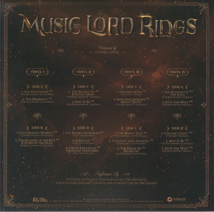 Music from Lord of the Rings Trilogy - Howard Shore / the City of Prague Philarmonic Orchestra