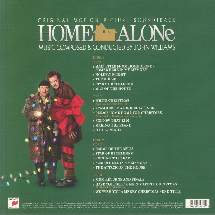 Home Alone (Soundtrack) (Red & Gold Vinyl) - John Williams