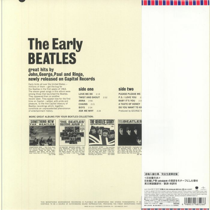 The Early Beatles (Mono) (Booklet Hediyeli) - The Beatles
