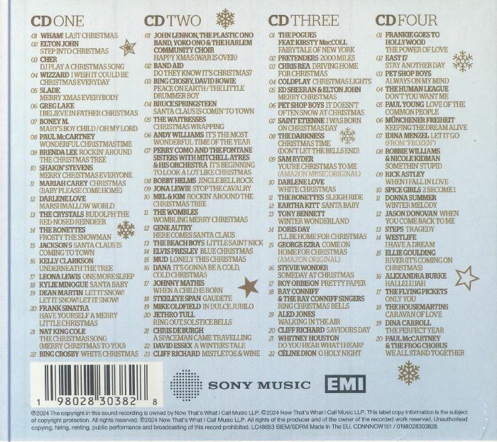 Now That's What I Call Christmas - Various (4xCD)