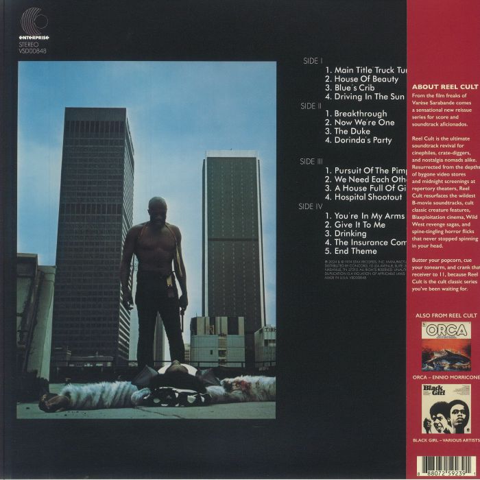 Truck Turner (Soundtrack) (Record Store Day Black Friday Rsd 2024) - Isaac Hayes