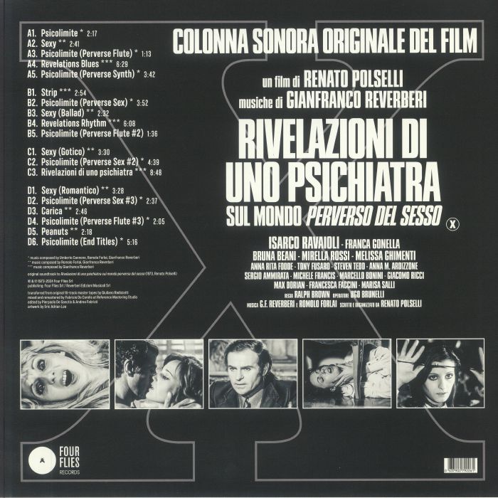 Rivelazioni Di Uno Psichiatra Sul Mondo Perverso Del Sesso (Soundtrack) - Gianfranco Reverberi