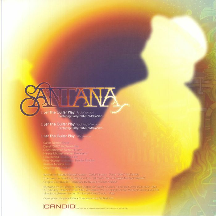 Let the Guitar Play (Record Store Day Black Friday Rsd 2024) - Santana feat Darryl DMC Mcdaniels