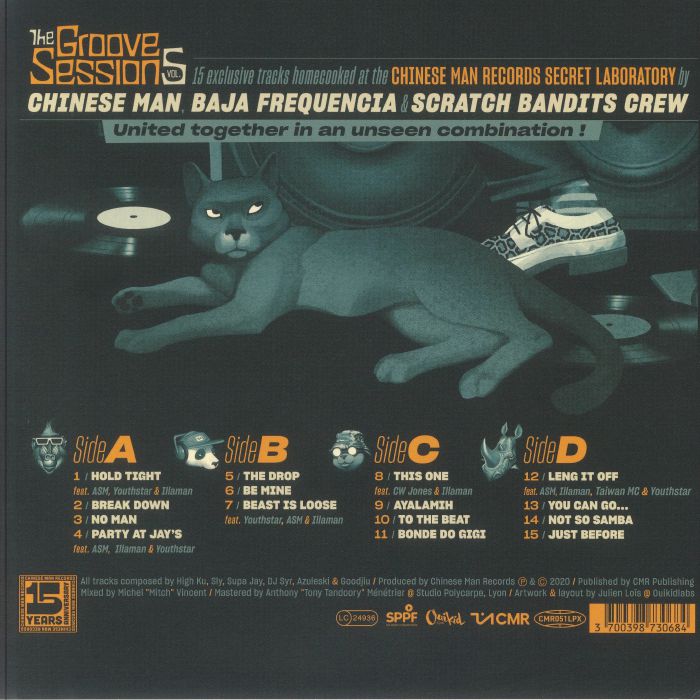The Groove Sessions Vol 5 - Chinese Man / Baja Frequencia / Scratch Bandits Crew