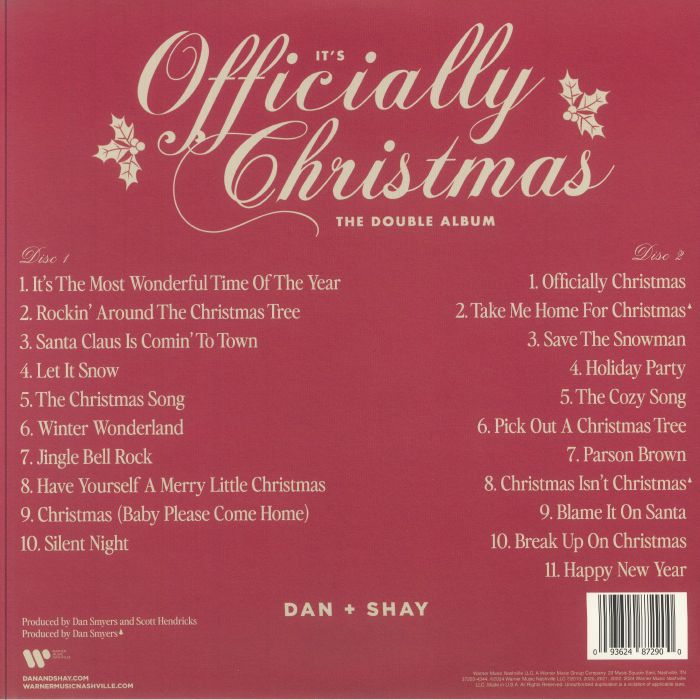 It's Officially Christmas: the Double Album (Green & Red Vinyl) - Dan & Shay