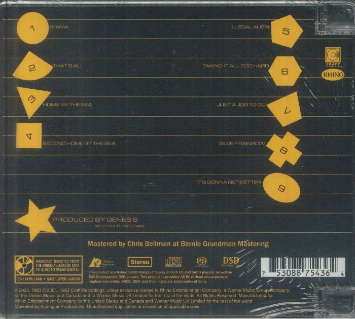 Genesis (Remastered) - Genesis (CD)