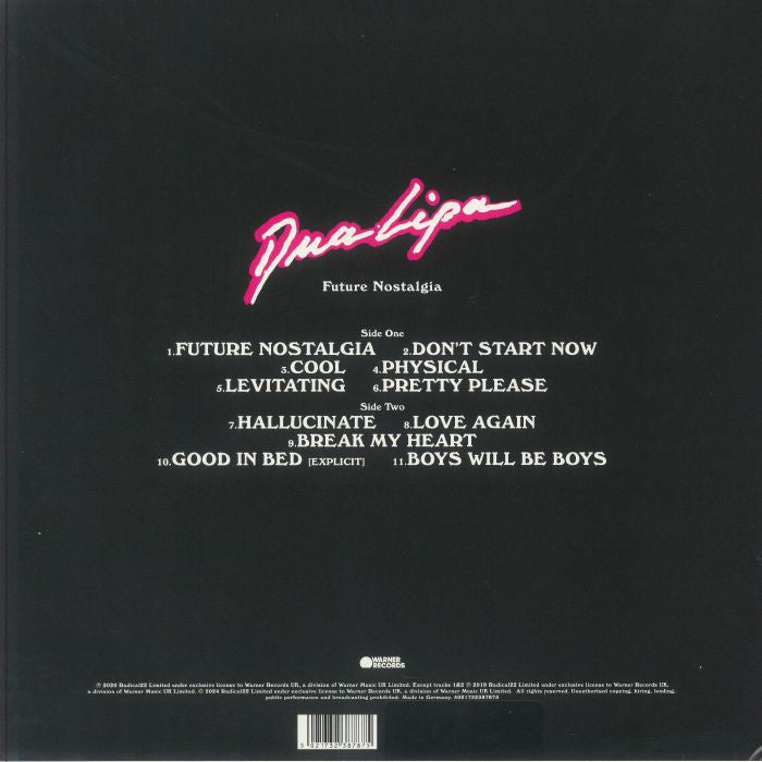 Future Nostalgia (Zoetrope Picture Disc) - Dua Lipa